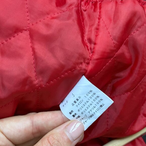 Vintage Japanese Satin Bomber Jacket, Black, Small - Picture 5 of 6